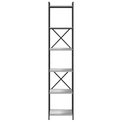  Könyvszekrény Szürke sonoma 40 x 30 x 188 cm Faanyag