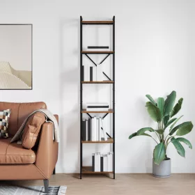  Könyvszekrény Régi fa 40 x 30 x 188 cm Faanyag