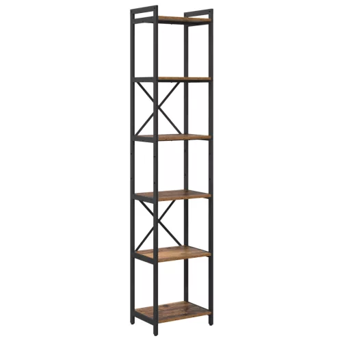  Könyvszekrény Régi fa 40 x 30 x 188 cm Faanyag