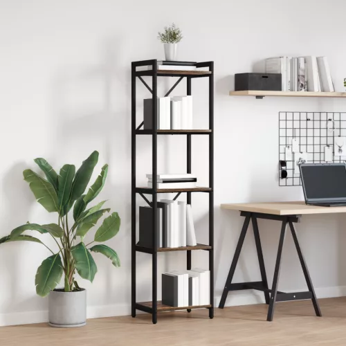  Könyvszekrény Füstölt tölgy 40 x 30 x 153 cm Faanyag