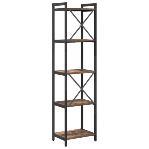  Könyvszekrény Füstölt tölgy 40 x 30 x 153 cm Faanyag