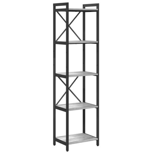  Könyvszekrény Szürke sonoma 40 x 30 x 153 cm Faanyag