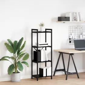  Könyvszekrény Musta tammi 40 x 30 x 118 cm Faanyag