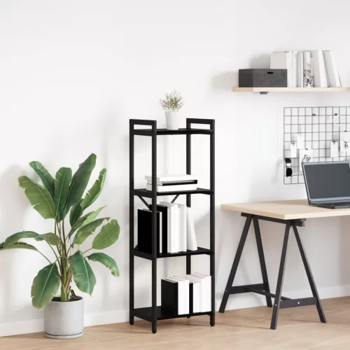  Könyvszekrény Musta tammi 40 x 30 x 118 cm Faanyag