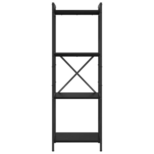  Könyvszekrény Musta tammi 40 x 30 x 118 cm Faanyag