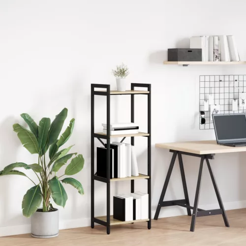  Könyvszekrény sonoma tölgy 40 x 30 x 118 cm Faanyag