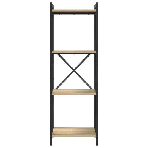  Könyvszekrény sonoma tölgy 40 x 30 x 118 cm Faanyag