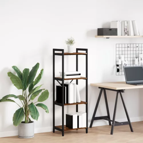  Könyvszekrény Füstölt tölgy 40 x 30 x 118 cm Fa