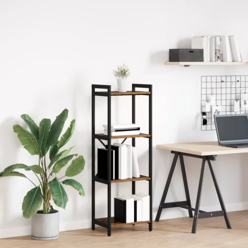  Könyvszekrény Régi fa 40 x 30 x 118 cm Szilárd Fa