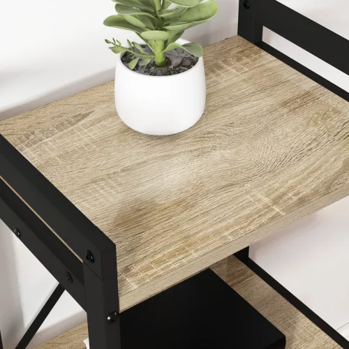  Könyvszekrény sonoma tölgy 40 x 30 x 83 cm Faanyag