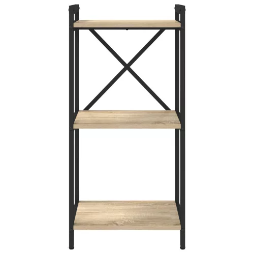  Könyvszekrény sonoma tölgy 40 x 30 x 83 cm Faanyag