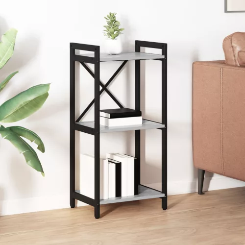  Könyvszekrény Szürke sonoma 40 x 30 x 83 cm Faanyag