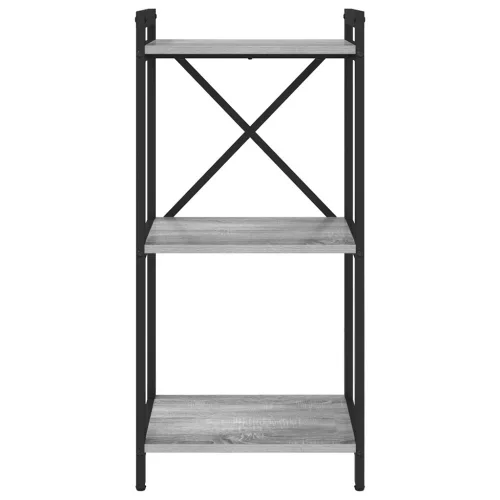  Könyvszekrény Szürke sonoma 40 x 30 x 83 cm Faanyag