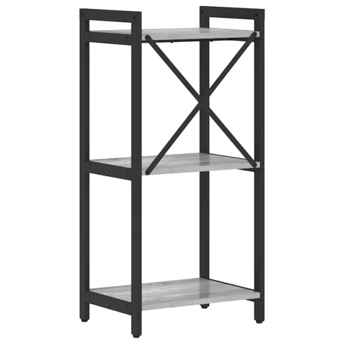  Könyvszekrény Szürke sonoma 40 x 30 x 83 cm Faanyag