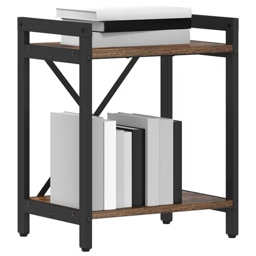  Könyvszekrény Füstölt tölgy 40 x 30 x 48.5 cm Faanyag