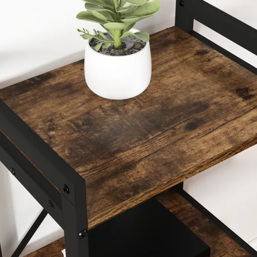  Könyvszekrény Füstölt tölgy 40 x 30 x 48.5 cm Faanyag