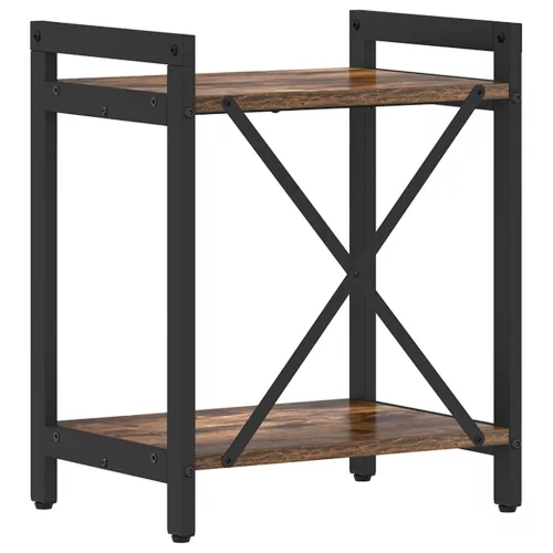  Könyvszekrény Füstölt tölgy 40 x 30 x 48.5 cm Faanyag