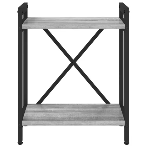  Könyvszekrény Szürke sonoma 40 x 30 x 48.5 cm Faanyag