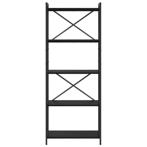  Könyvszekrény Musta tammi 60 x 30 x 153 cm Faanyag