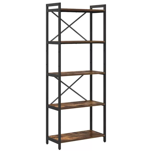  Könyvszekrény Füstölt tölgy 60 x 30 x 153 cm Faanyag