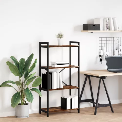  Könyvszekrény Füstölt tölgy 60 x 30 x 118 cm Forgácslemez