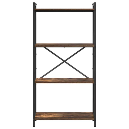  Könyvszekrény Füstölt tölgy 60 x 30 x 118 cm Forgácslemez