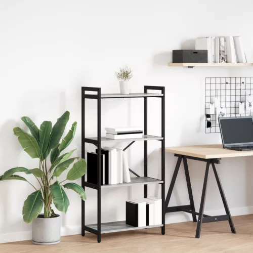  Könyvszekrény Szürke sonoma 60 x 30 x 118 cm Faanyag