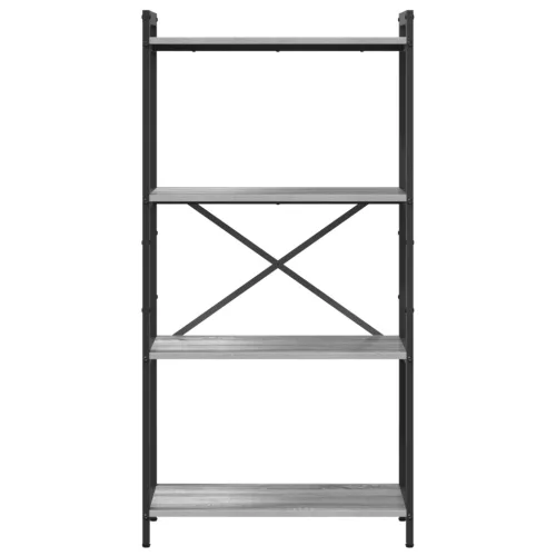  Könyvszekrény Szürke sonoma 60 x 30 x 118 cm Faanyag