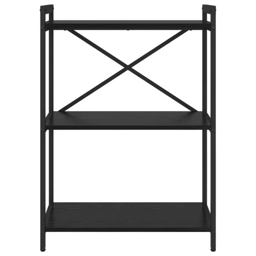  Könyvszekrény Musta tammi 60 x 30 x 83 cm Faanyag