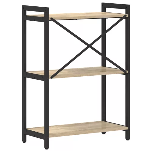  Könyvszekrény sonoma tölgy 60 x 30 x 83 cm Faanyag