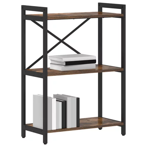  Könyvszekrény Füstölt tölgy 60 x 30 x 83 cm Faanyag