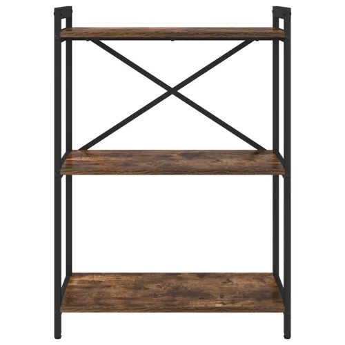  Könyvszekrény Füstölt tölgy 60 x 30 x 83 cm Faanyag