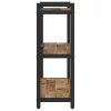  Könyvszekrény Régi fa 60 x 30 x 83 cm Faanyag