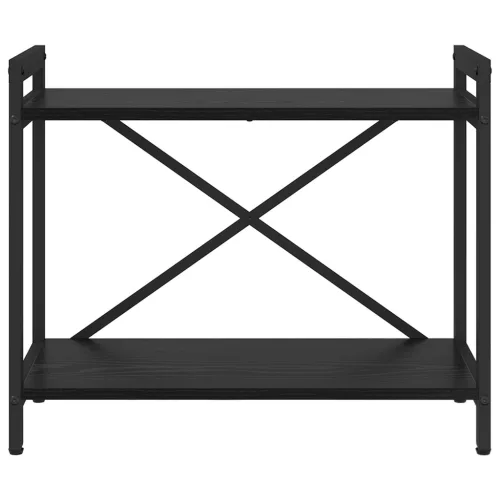  Könyvszekrény Musta tammi 60 x 30 x 48.5 cm Faanyag