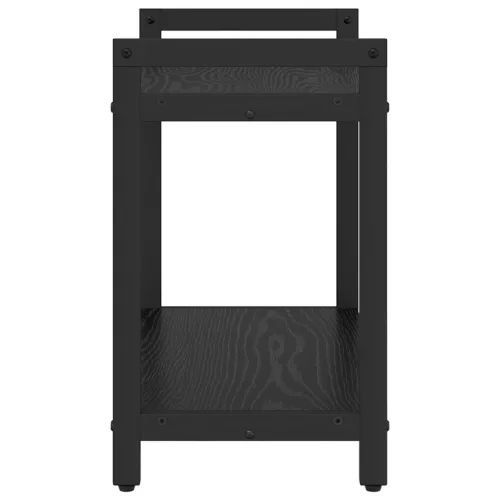  Könyvszekrény Musta tammi 60 x 30 x 48.5 cm Faanyag