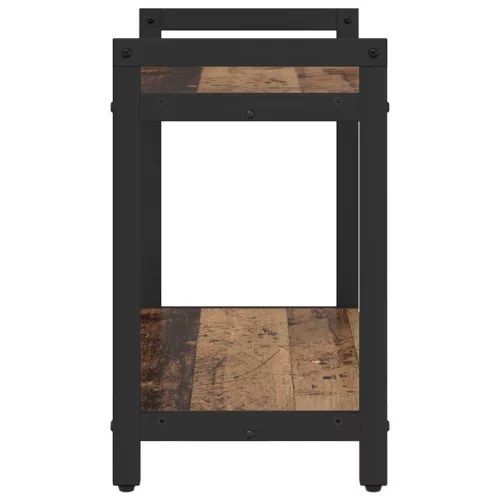  Könyvszekrény Régi fa 60 x 30 x 48.5 cm Faanyag