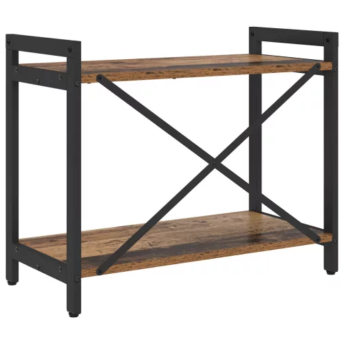  Könyvszekrény Régi fa 60 x 30 x 48.5 cm Faanyag