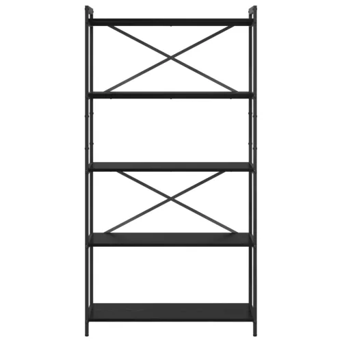  Könyvszekrény Musta tammi 80 x 30 x 153 cm Faanyag