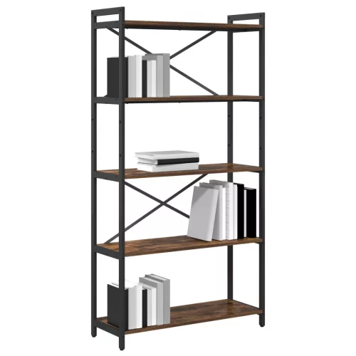  Könyvszekrény Füstölt tölgy 80 x 30 x 153 cm Faanyag