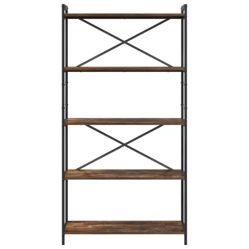  Könyvszekrény Füstölt tölgy 80 x 30 x 153 cm Faanyag