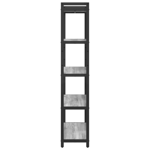  Könyvszekrény Szürke sonoma 80 x 30 x 153 cm Faanyag