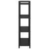  Könyvszekrény Musta tammi 80 x 30 x 118 cm Faanyag