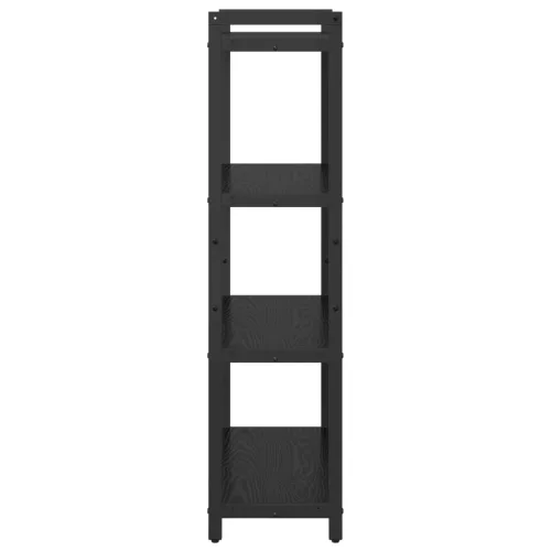  Könyvszekrény Musta tammi 80 x 30 x 118 cm Faanyag