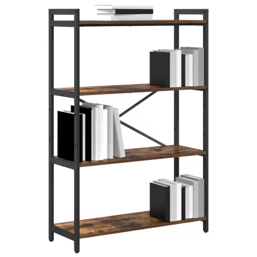  Könyvszekrény Füstölt tölgy 80 x 30 x 118 cm Fa