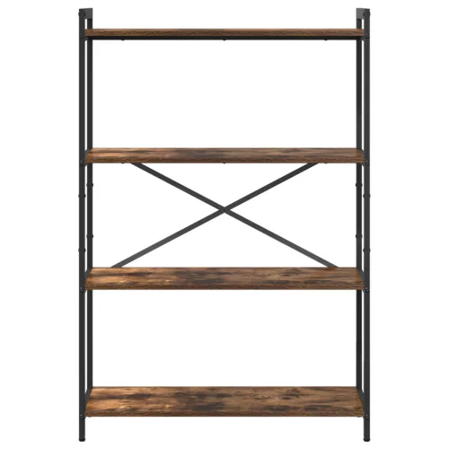  Könyvszekrény Füstölt tölgy 80 x 30 x 118 cm Fa