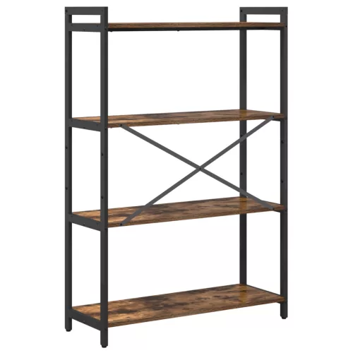  Könyvszekrény Füstölt tölgy 80 x 30 x 118 cm Fa