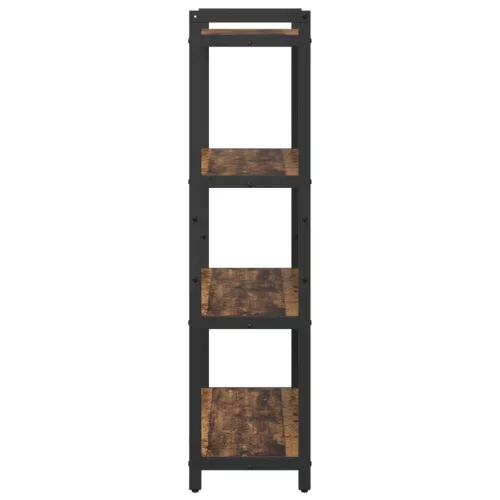  Könyvszekrény Régi fa 80 x 30 x 118 cm Forgácslemez