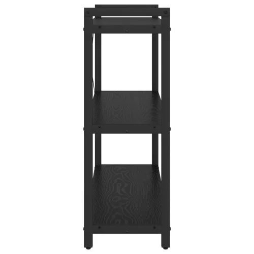  Könyvszekrény Musta tammi 80 x 30 x 83 cm Faanyag