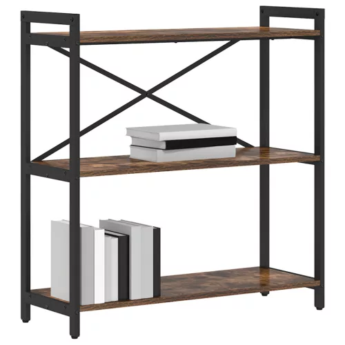  Könyvszekrény Füstölt tölgy 80 x 30 x 83 cm Forgácslemez