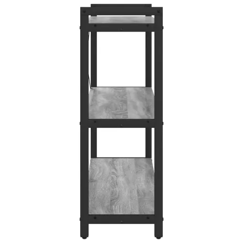  Könyvszekrény Szürke sonoma 80 x 30 x 83 cm Faanyag